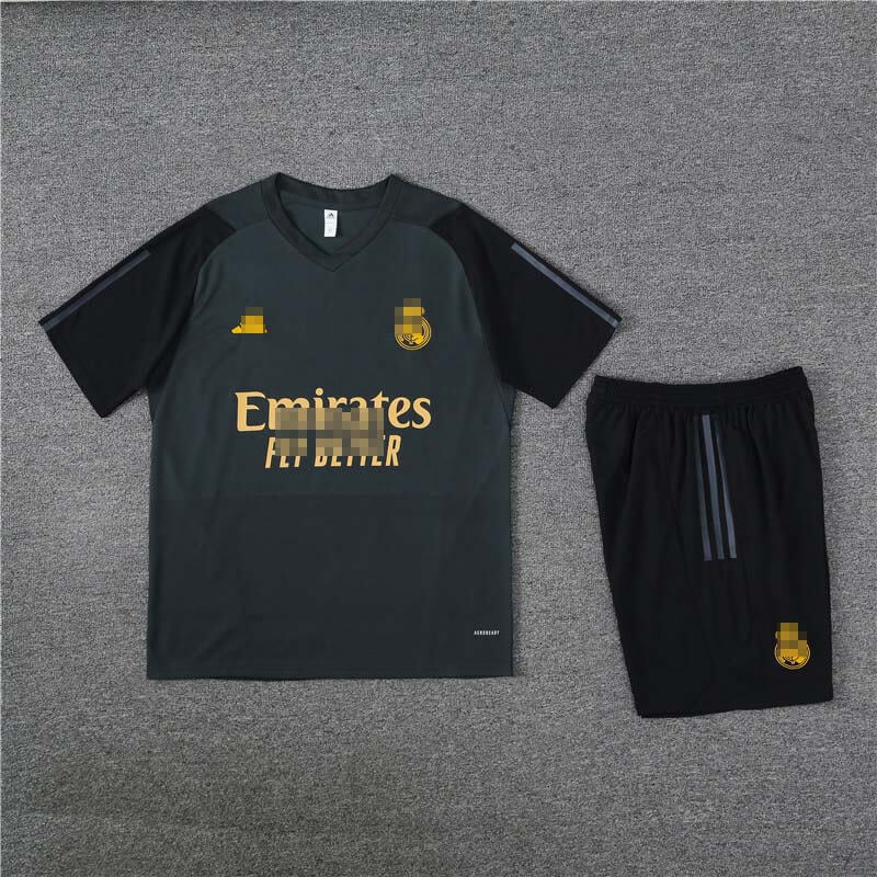 Camiseta de Entrenamiento de Real Madrid 2023/2024 Gris Oscuro